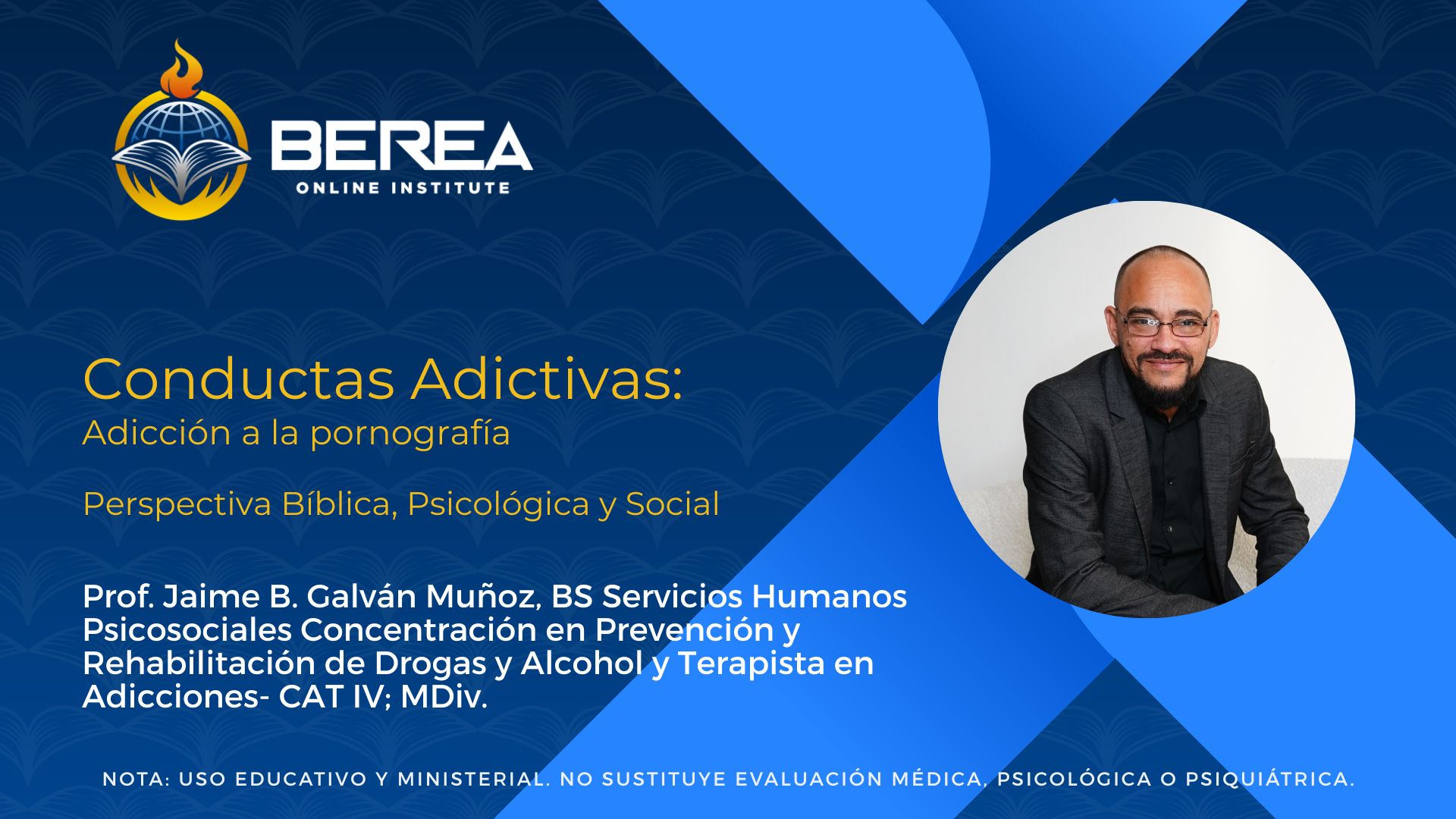 Conductas adictivas y pornografía: una mirada bíblica, pastoral y biopsicosocial para sanar el corazón