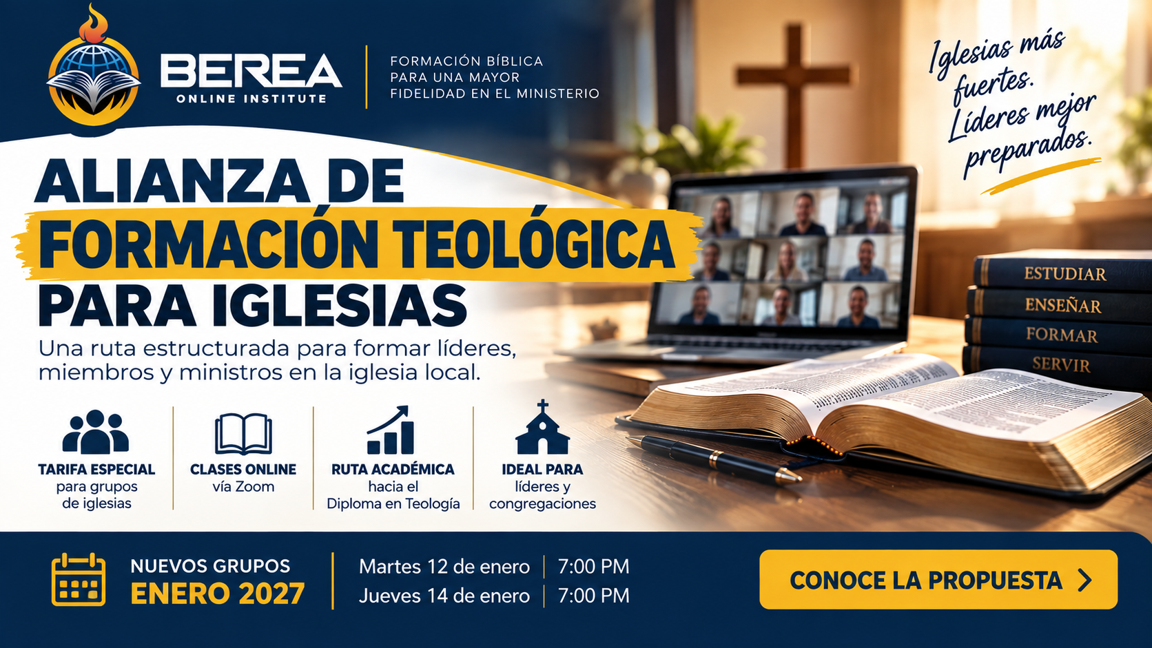 Alianza de Formación Teológica para Iglesias: una ruta para formar líderes y fortalecer congregaciones